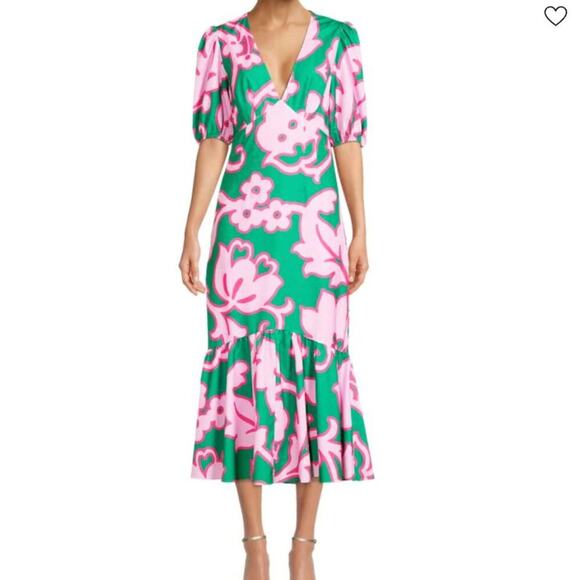 RHODE Dresses & Skirts - Rhode Ester Print Floral Midi Dress